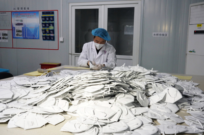 雷天太到章丘区调研疫情防控物资生产企业